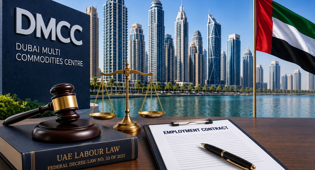 Legal Framework and Applicable Labor Laws in the Dubai Multi Commodities Centre (DMCC)