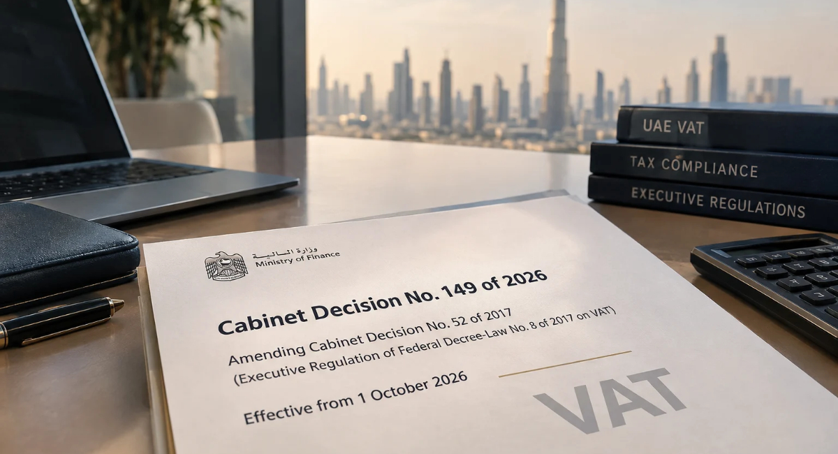 Beyond Registration: How Cabinet Decision No. 149 of 2026 Reshapes UAE VAT Compliance